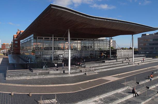 Senedd building for Future Vision programme (Wales)