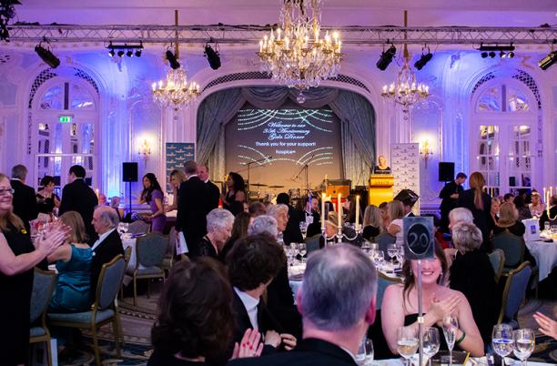 The 2019 Hospice UK Gala Dinner, held at the Savoy Hotel