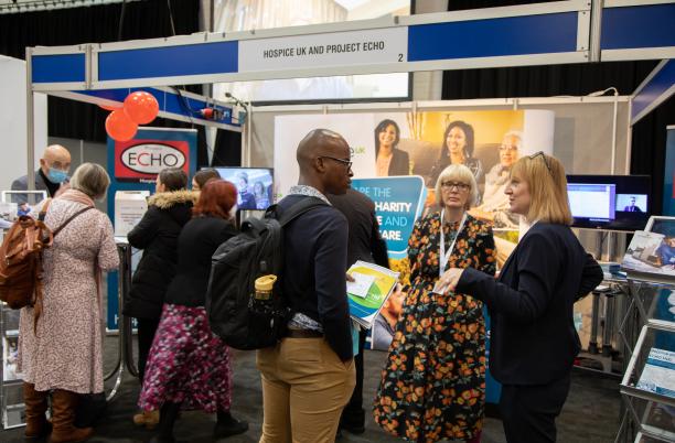 Hospice UK stand at the National Conference