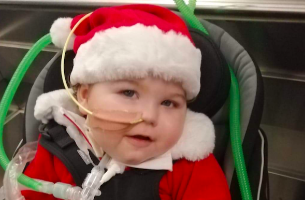 Charlie at Christmas time