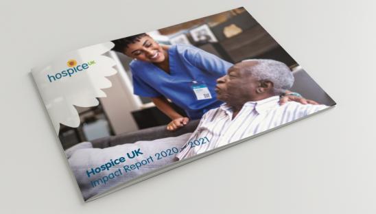 A mock-up of the 2021 Impact Report